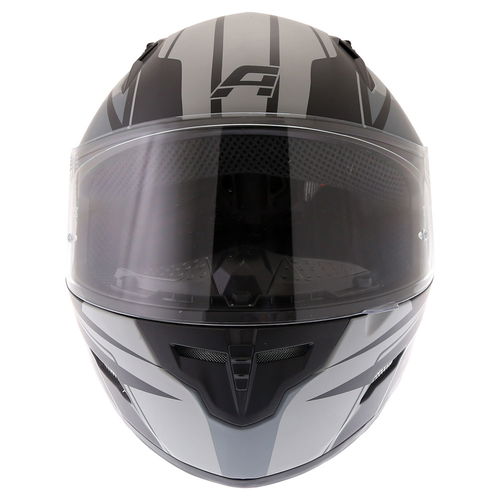 Akito Street Helmet Matt Black Gun Size: XS