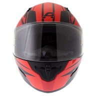Street Helmet Matt Black Red