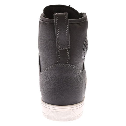 Akito Citizen Black Short Waterproof Motorcycle Boots Heel                                                                                                                                                                                                     