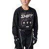 Shift White Label Bliss Youth Jersey Black White Size: Youth -M