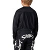 Shift White Label Bliss Youth Jersey Black White Size: Youth -M