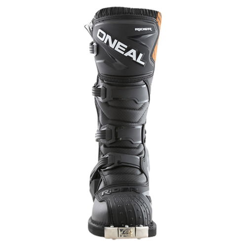 Oneal Rider Black Motocross Boots Front                                                                                                                                                                                                                        