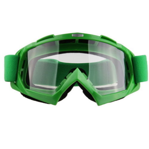 Fly Racing Focus Green Goggles Front                                                                                                                                                                                                                           