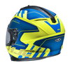 HJC C70 Koro Yellow Full Face Motorcycle Helmet Back Left                                                                                                                                                                                                      