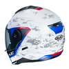 HJC C80 Bult Helmet White Red Blue Size: XS