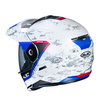 HJC C80 Bult Helmet White Red Blue Size: XS
