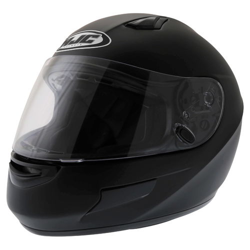 HJC CL-SP Matt Black Helmets Front Left                                                                                                                                                                                                                        