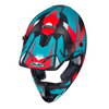 HJC CS-MX II Madax Red White Blue Motocross Helmet Top                                                                                                                                                                                                         
