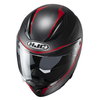 HJC F70 Feron Red Full Face Motorcycle Helmet Top                                                                                                                                                                                                              