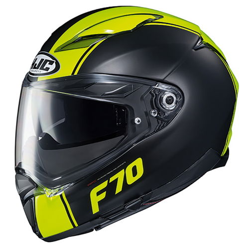 HJC F70 Mago Helmet Fluo Size: S