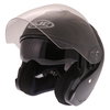 HJC IS-33 2 Matt Black Open Face Motorcycle Helmet Open With Sun Visor                                                                                                                                                                                         