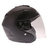 HJC IS-33 2 Matt Black Open Face Motorcycle Helmet Right Side                                                                                                                                                                                                  