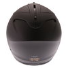 HJC IS-33 2 Matt Black Open Face Motorcycle Helmet Back                                                                                                                                                                                                        