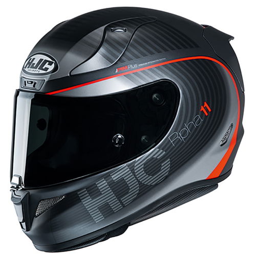 HJC RPHA 11 Bine Red Full Face Motorcycle Helmet Front Left                                                                                                                                                                                                    