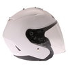 HJC IS-33 2 White Open Face Motorcycle Helmet Right Side                                                                                                                                                                                                       