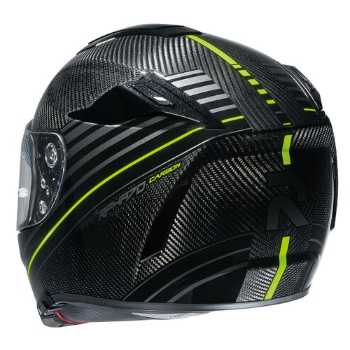 HJC RPHA 70 Artan Carbon Helmet Fluo Size: S