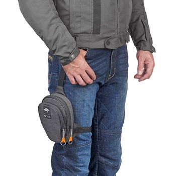 Kappa Leg Bag Dark Grey Dark Grey