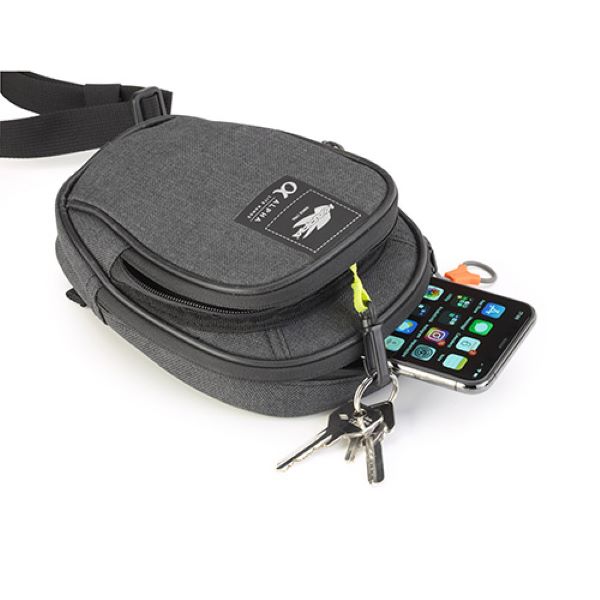 Kappa Leg Bag Dark Grey Dark Grey