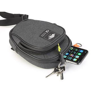 Kappa Leg Bag Dark Grey Dark Grey