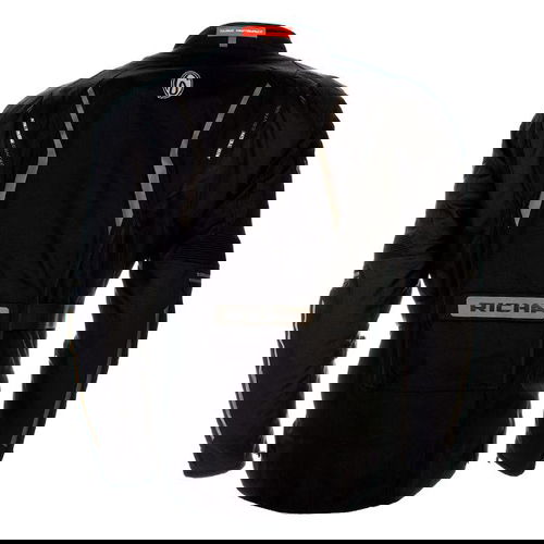 Richa Infinity 2 Black Textile Motorcycle Jacket Back                                                                                                                                                                                                          