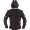 Richa Toulon 2 Black Softshell Jacket Back                                                                                                                                                                                                                     