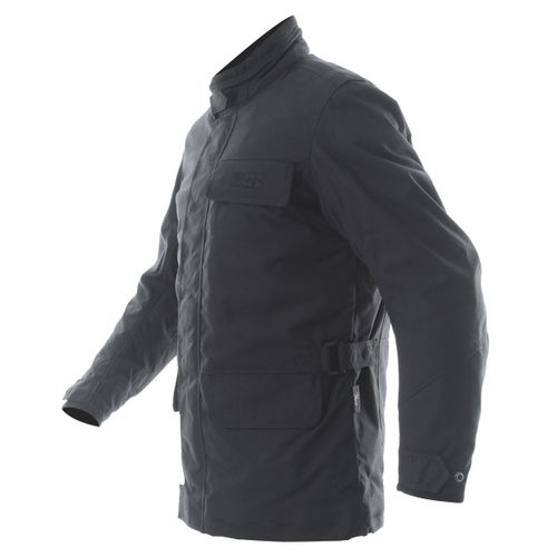 IXS City Black Textile Motorcycle Jacket Side                                                                                                                                                                                                                  