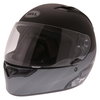 Bell Qualifier Integrity Matt Black Titanium Camo Full Face Helmet Front Left                                                                                                                                                                                  