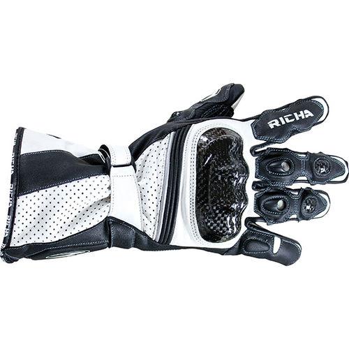 Richa Ravine Gloves Black White