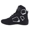 Furygan Zephyr D30 Black White Waterproof Motorcycle Ankle Boots Inside Leg                                                                                                                                                                                    