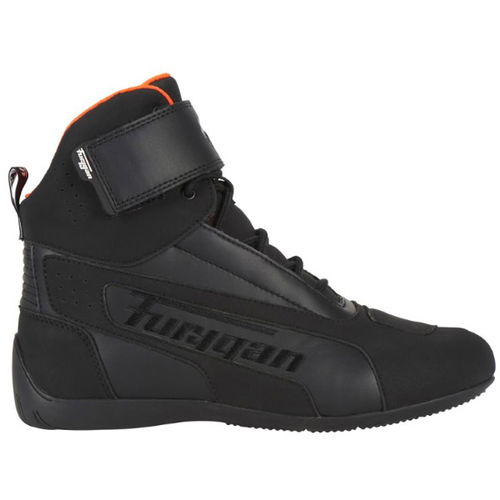 Furygan Zephyr D30 Waterproof Black Orange Motorcycle Ankle Ankle Boots Outside Leg                                                                                                                                                                            
