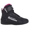 Furygan Zephyr D30 Lady Womens Black Pink Waterproof Motorcycle Ankle Boots Outside Leg                                                                                                                                                                        