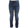 Furygan Purdey Ladies Blue Denim Motorcycle Jeans Front                                                                                                                                                                                                        