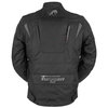 Furygan Apalaches Black Textile Motorcycle Jacket Back                                                                                                                                                                                                         
