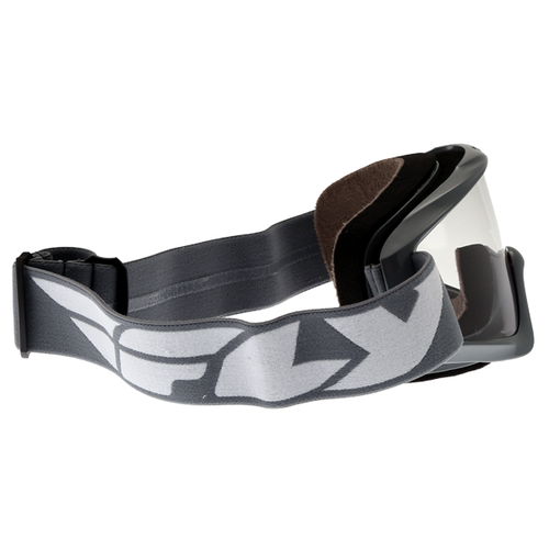 Fly Racing Focus Grey Goggles Right Side                                                                                                                                                                                                                       