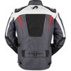 Furygan Apalaches Black Grey Red Textile Motorcycle Jacket Back                                                                                                                                                                                                