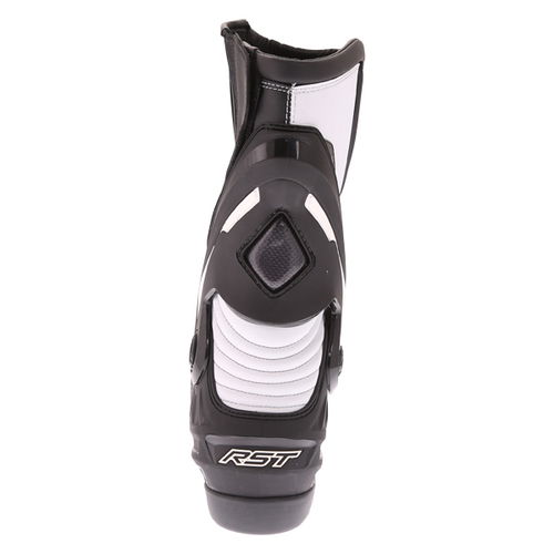 RST Tractech Evo III 2101 Black White Motorcycle Boots Heel                                                                                                                                                                                                    