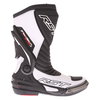 RST Tractech Evo III 2101 Black White Motorcycle Boots Outside leg                                                                                                                                                                                             