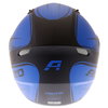 Akito Street Helmet Matt Black Blue Size: XS