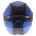 Street Helmet Matt Black Blue