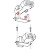 Lampa USB With Fix Bracket and Din instruction diagram                                                                                                                                                                                                         
