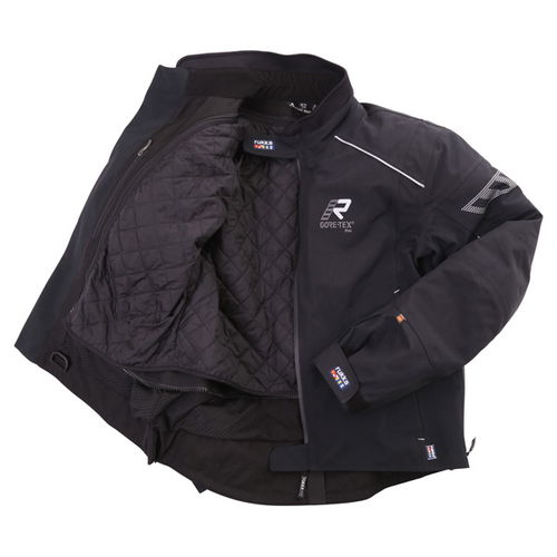 Rukka Kalix Mens Black GoreTex Waterproof Textile Motorcycle Jacket Inside                                                                                                                                                                                     