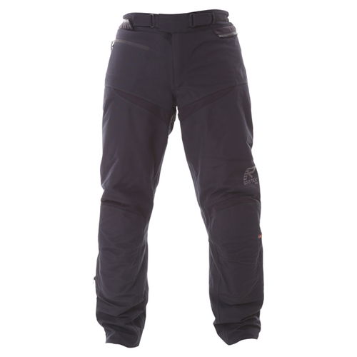Rukka Kalix Mens Black Goretex Waterproof Textile Motorcycle Pants Front                                                                                                                                                                                       