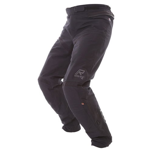 Rukka Kalix Mens Black Goretex Waterproof Textile Motorcycle Pants Riding position                                                                                                                                                                             