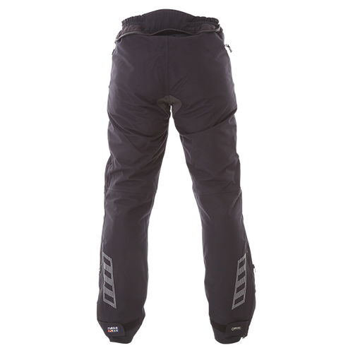 Rukka Kalix Mens Black Goretex Waterproof Textile Motorcycle Pants Rear                                                                                                                                                                                        