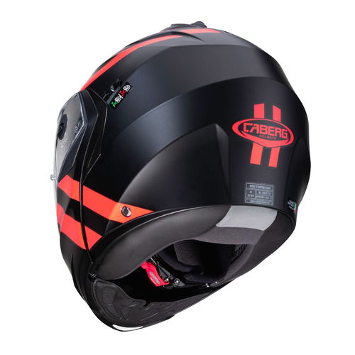 Caberg Duke II Super Legend Helmet Matt Black Red Size: S
