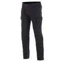 Cargo Riding Pants Black Distressed