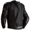 RST Tractech Evo 4 2357 CE Black Leather Motorcycle Jacket Back                                                                                                                                                                                                
