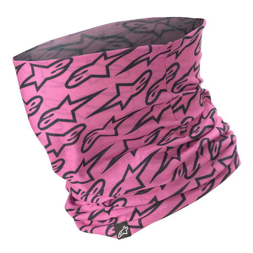 Alpinestars Neck Tube Fuchsia Black