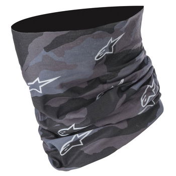 Alpinestars Tactical Neck Tube Black Tar Grey