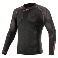 Ride Tech V2 Top Long Sleeve S Black Red